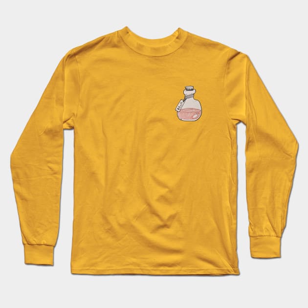 Health Potion Long Sleeve T-Shirt by LePouss